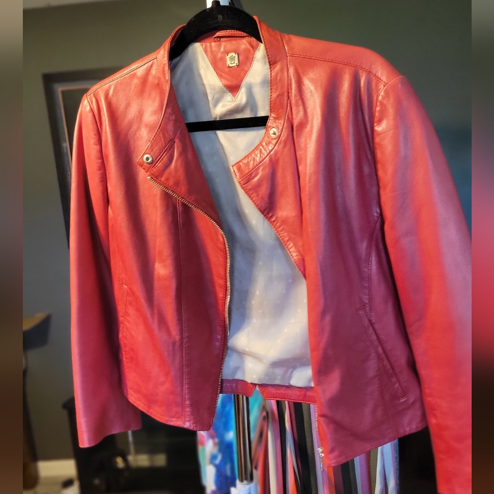 Vintage leather jacket